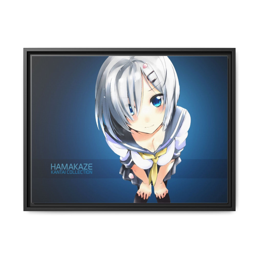 Anime Kantai Collection Canvas Framed Art Print