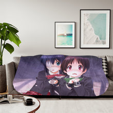 Load image into Gallery viewer, Anime Love, Chuni Sherpa Blanket
