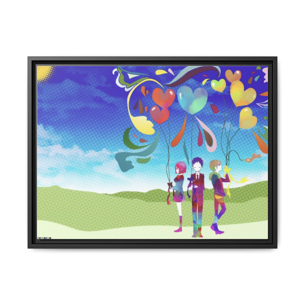 Durarara!! Canvas Framed Art Print