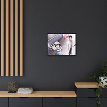 Load image into Gallery viewer, Mayuri and Okabe Canvas Framed Art Print
