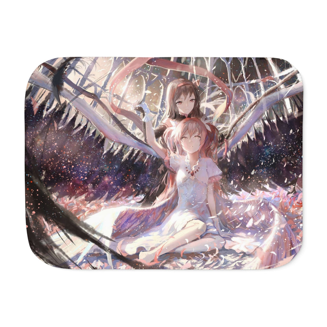 Mahou Shoujo Madoka Magica Group Sherpa Blanket