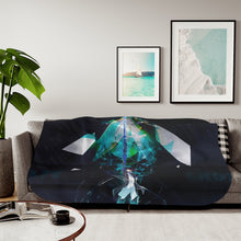 Load image into Gallery viewer, Anime Guilty Crown Sherpa Blanket
