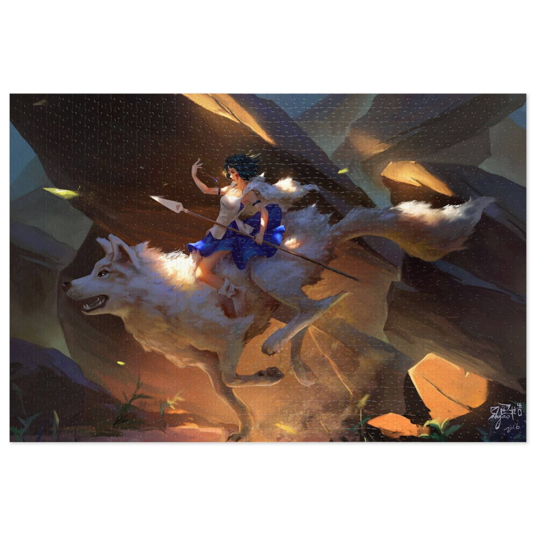 Anime Princess Mononoke Jigsaw Puzzle