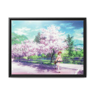 Anime Clannad Canvas Framed Art Print