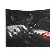 Alucard Black and White Indoor Wall Tapestry