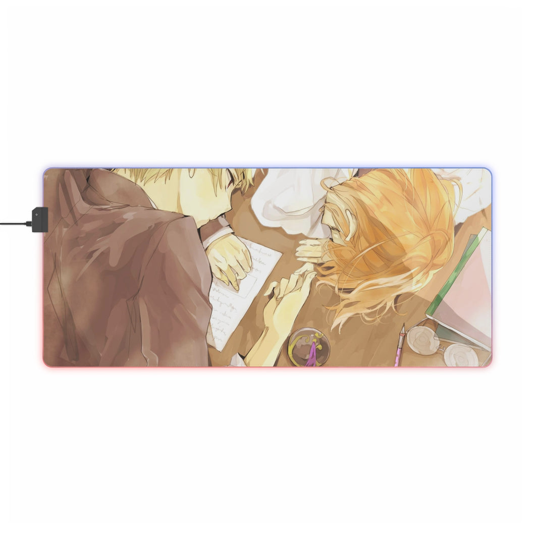 Anime Gintama RGB LED Mouse Pad (Desk Mat)