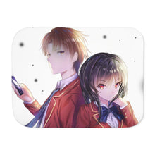 Load image into Gallery viewer, Classroom of the Elite Suzune Horikita Sherpa Blanket
