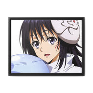 Rimuru Tempest and Shizue Izawa Canvas Framed Art Print