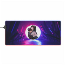 Load image into Gallery viewer, Hotarou x Chitanda RGB LED Mouse Pad (Desk Mat)
