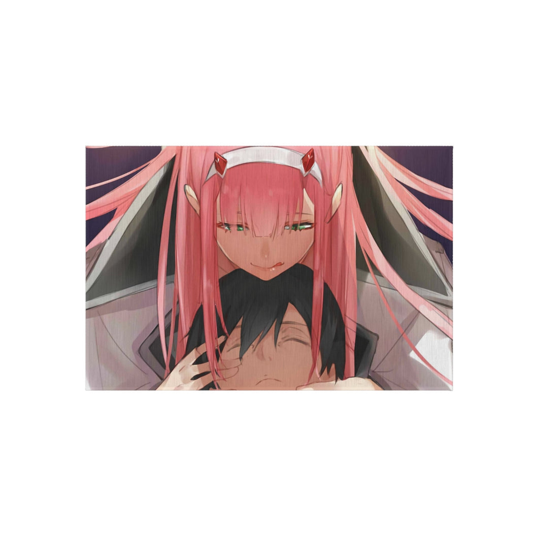 Zero Two And Hiro Eternal Love Rug