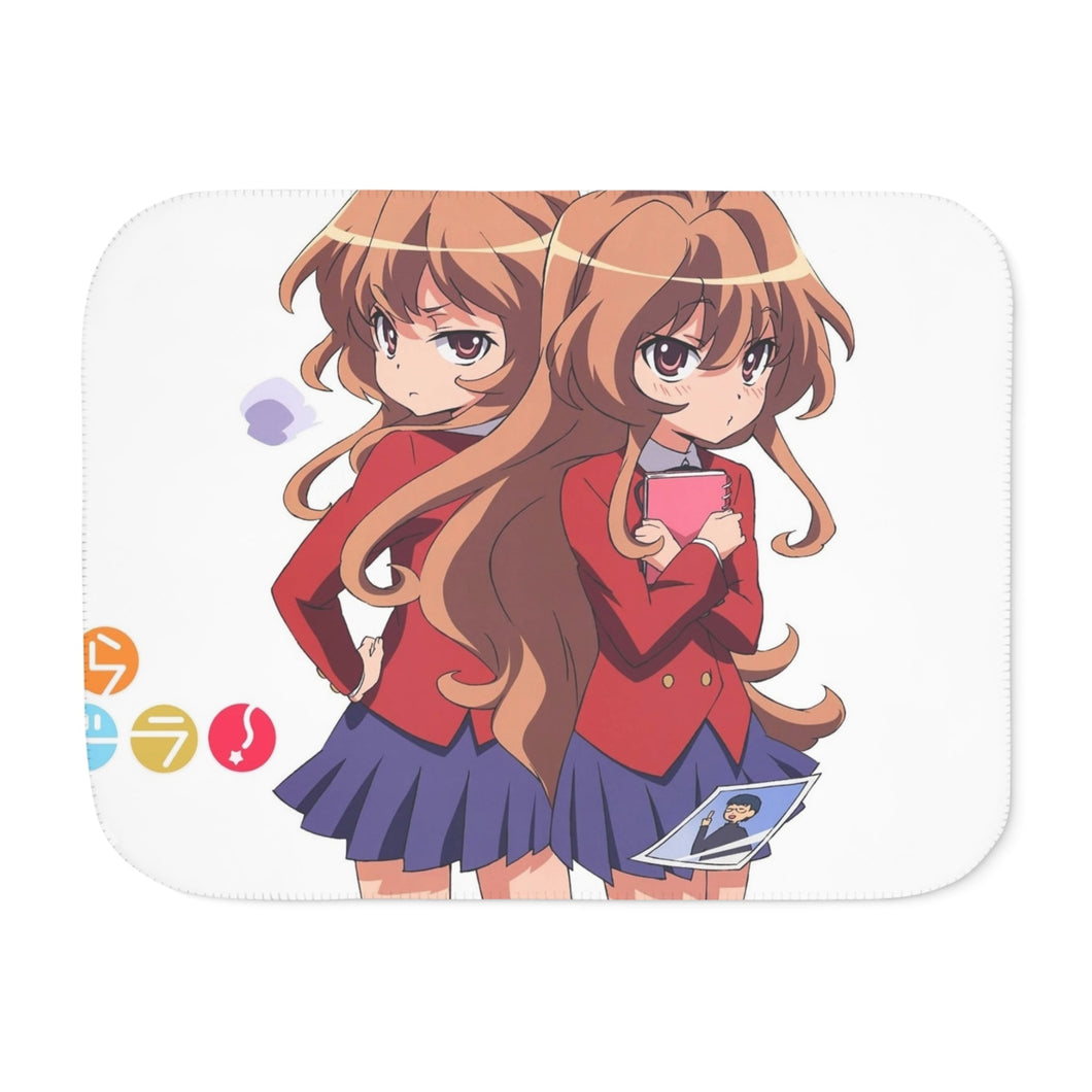 Anime Toradora! Sherpa Blanket