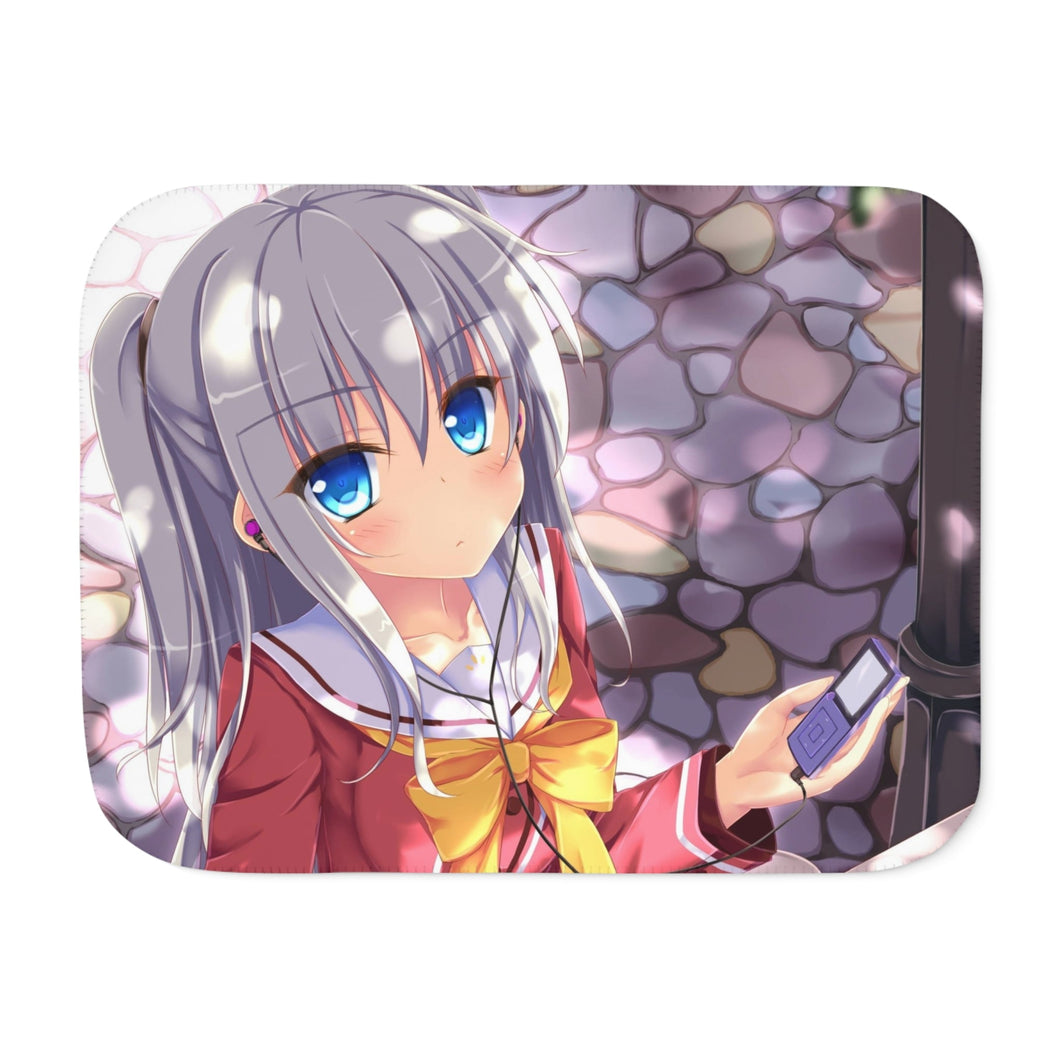 Anime Charlotte Sherpa Blanket