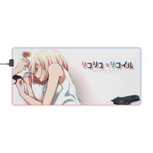 Load image into Gallery viewer, Lycoris Recoil RGB LED Mouse Pad (Desk Mat)
