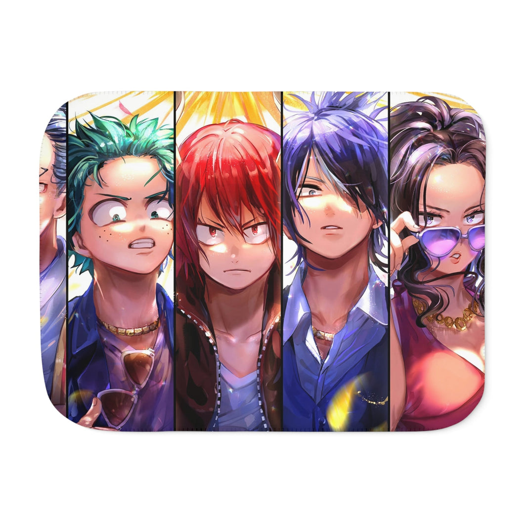 Bakugo Rescue Squad Sherpa Blanket