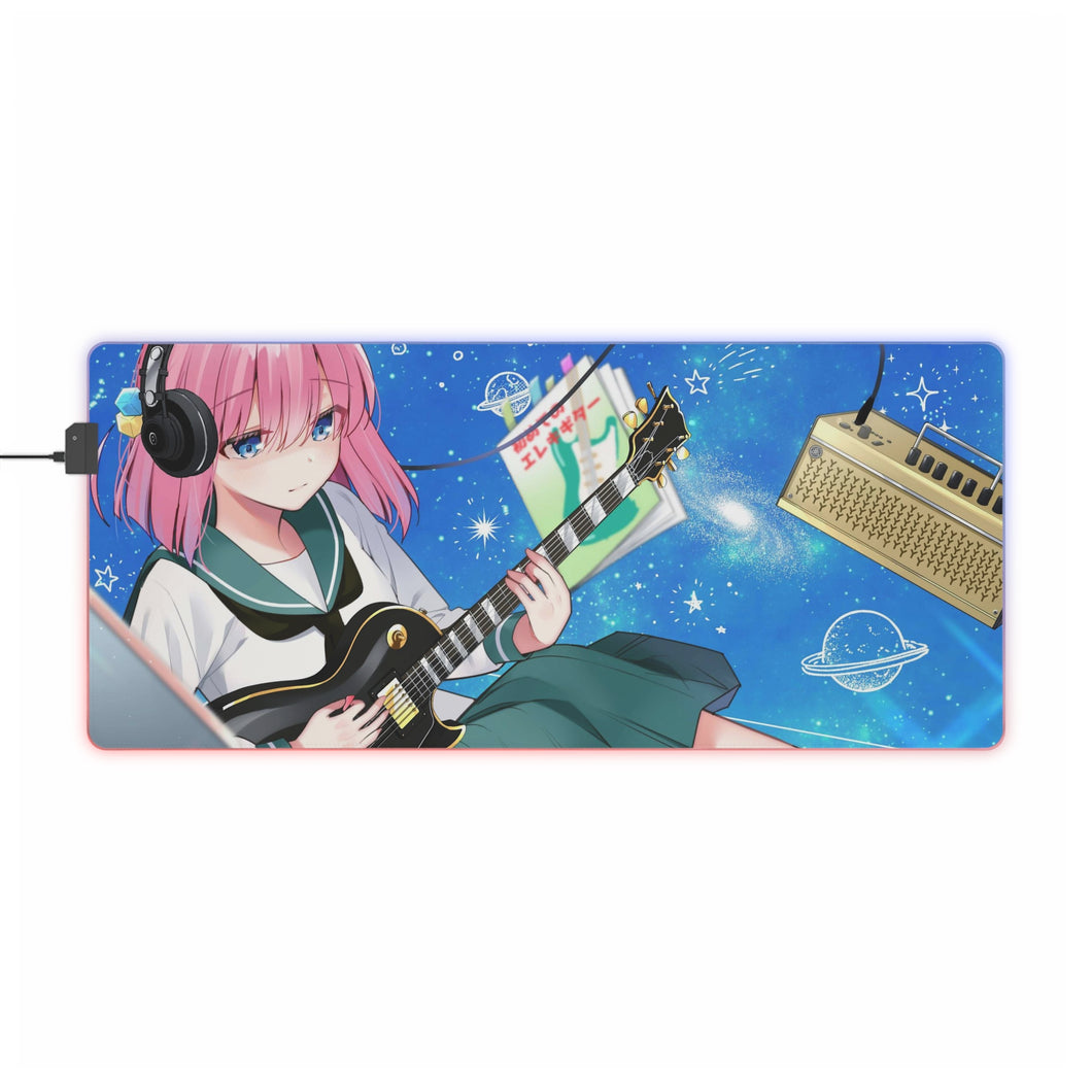 Bocchi the Rock RGB LED Mouse Pad (Desk Mat)