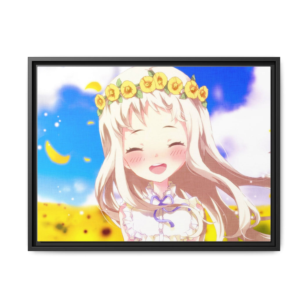 Anohana Canvas Framed Art Print