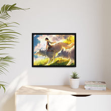 Load image into Gallery viewer, Princess Mononoke Canvas Framed Art Print
