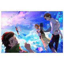 Load image into Gallery viewer, Anohana Meiko Honma, Jinta Yadomi, Naruko Anjou, Tetsudou Hisakawa, Chiriko Tsurumi Jigsaw Puzzle
