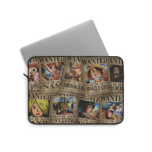 Load image into Gallery viewer, Monkey D. Luffy&#39;s crew wanted Laptop Sleeve
