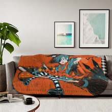 Load image into Gallery viewer, halloween Sherpa Blanket
