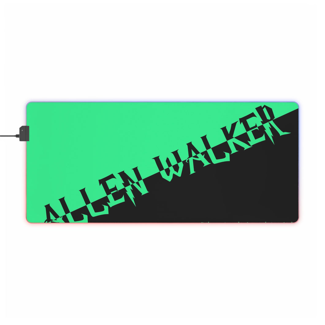 D.Gray-man Allen Walker RGB LED Mouse Pad (Desk Mat)
