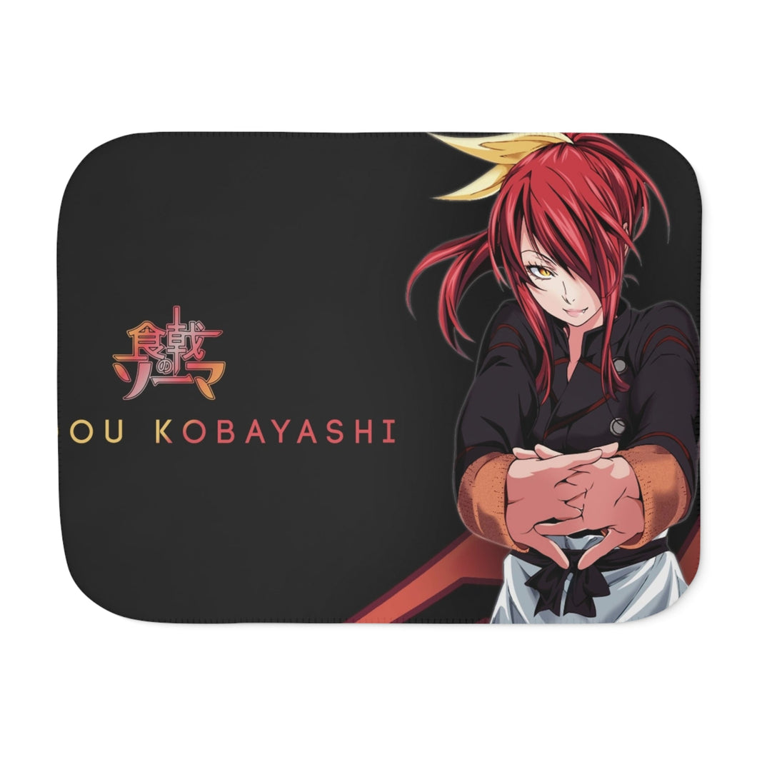 Anime Food Wars: Shokugeki no Soma Sherpa Blanket