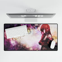Load image into Gallery viewer, Makise Kurisu Mouse Pad (Desk Mat)
