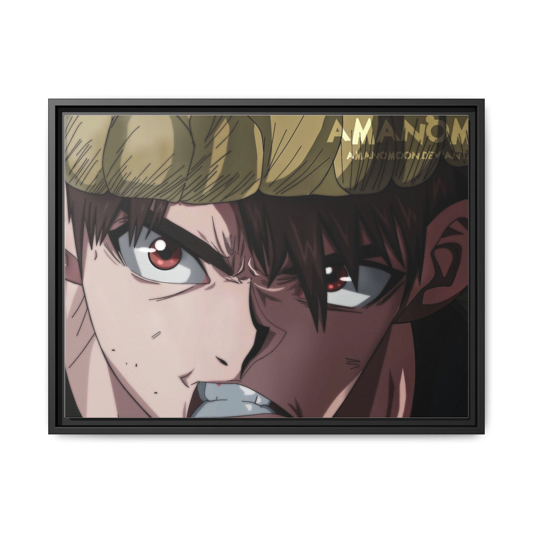 Anime Dr. Stone Canvas Framed Art Print