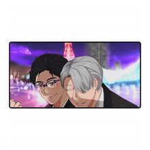 Load image into Gallery viewer, Yuri!!! On Ice Victor Nikiforov, Yuuri Katsuki Mouse Pad (Desk Mat)
