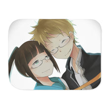 Load image into Gallery viewer, Nisekoi Shuu Maiko, Ruri Miyamoto Sherpa Blanket
