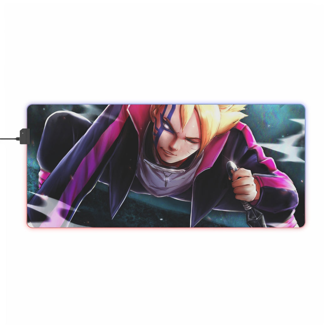 Boruto RGB LED Mouse Pad (Desk Mat)