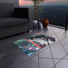Load image into Gallery viewer, Eru Chitanda  And  Hōtarō Oreki in the rain Rug
