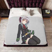 Load image into Gallery viewer, Anime Seraph of the End Sherpa Blanket
