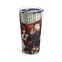 Load image into Gallery viewer, Fairy Tail Natsu Dragneel, Erza Scarlet, Gray Fullbuster, Lucy Heartfilia, Happy Tumbler 20oz
