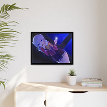 Load image into Gallery viewer, Nao Tomori with a Ipod Canvas Framed Art Print
