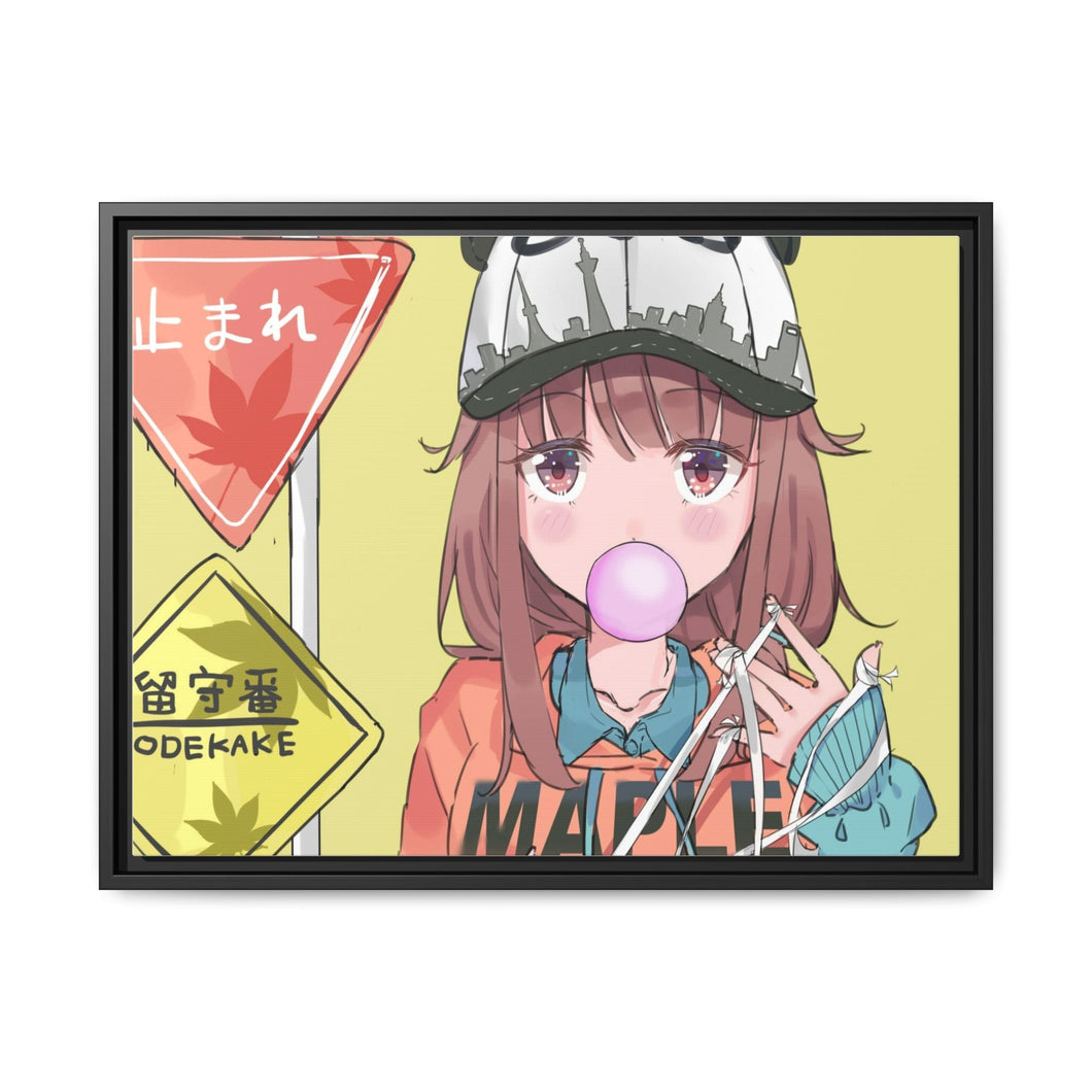 Rascal Does Not Dream Of Bunny Girl Senpai Canvas Framed Art Print