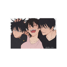 Load image into Gallery viewer, Jujutsu Kaisen Megumi Fushiguro Rug
