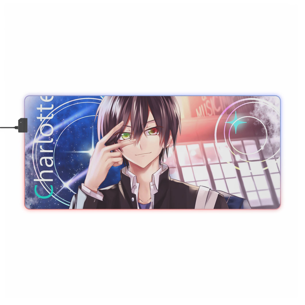 Yū Otosaka pose RGB LED Mouse Pad (Desk Mat)