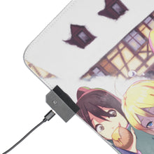 Load image into Gallery viewer, Anime Attack On Titan RGB LED Mouse Pad (Desk Mat)
