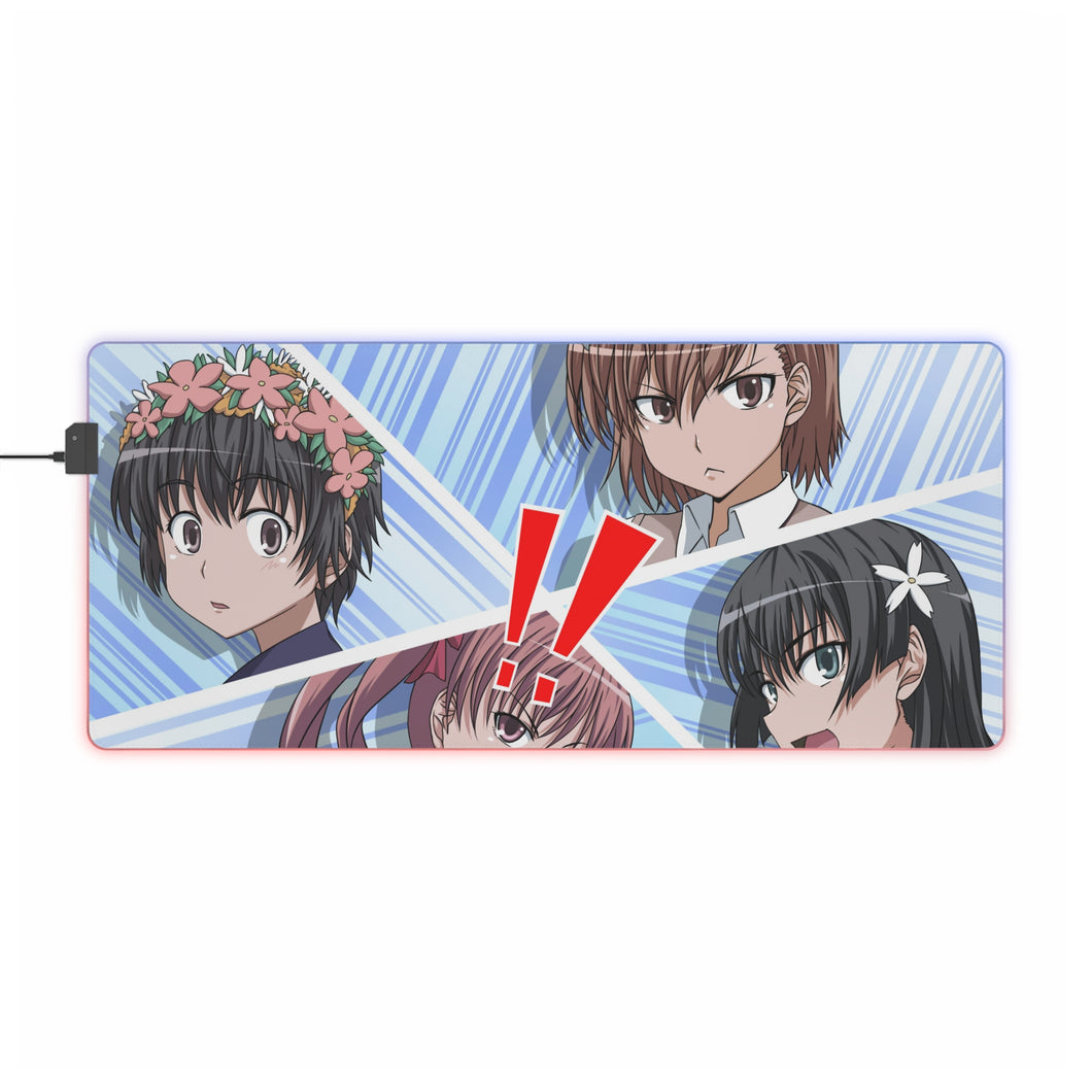 A Certain Scientific Railgun RGB LED Mouse Pad (Desk Mat)