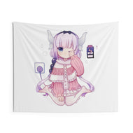 Miss Kobayashi's Dragon Maid Indoor Wall Tapestry