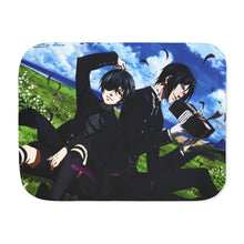 Load image into Gallery viewer, Black Butler Sebastian Michaelis, Ciel Phantomhive Sherpa Blanket
