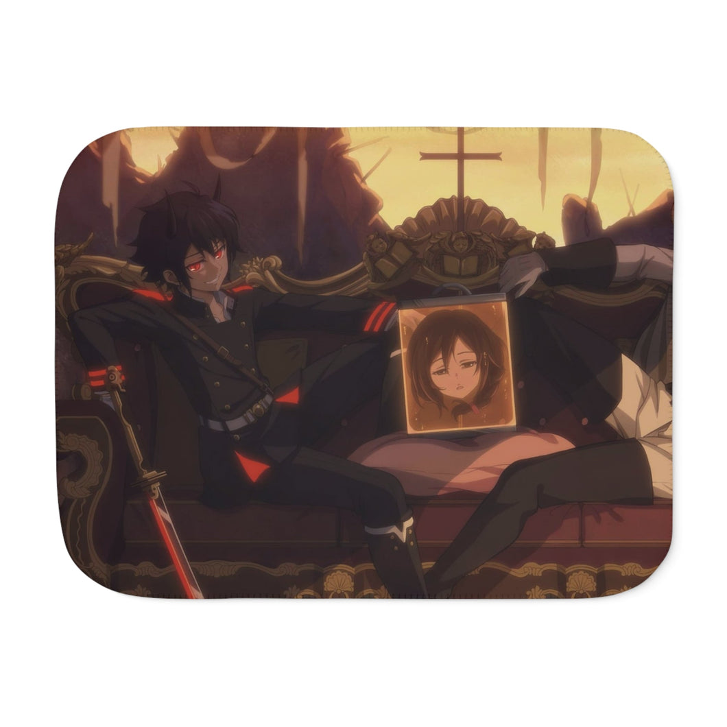 Seraph Of The End Sherpa Blanket