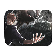 Load image into Gallery viewer, Yuji Itadori Sherpa Blanket
