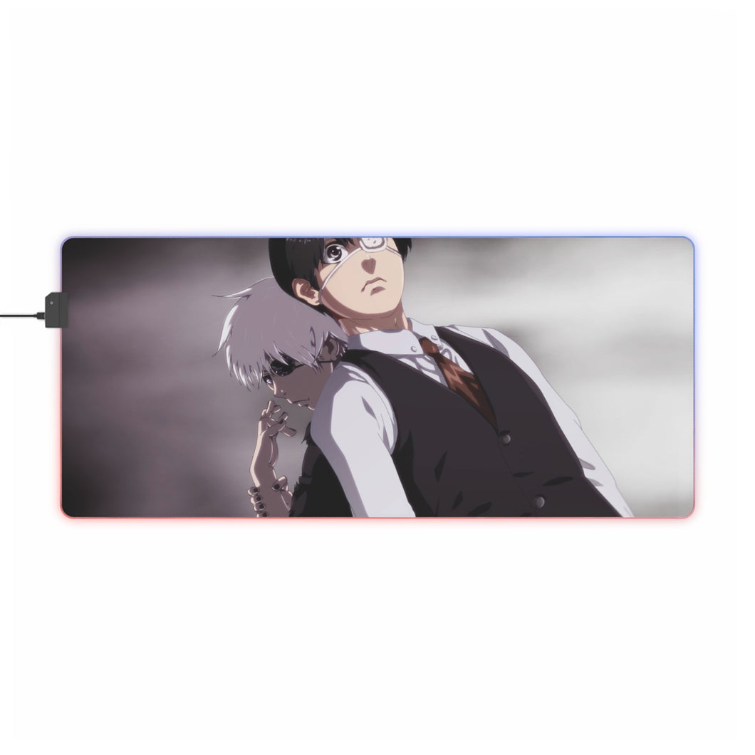 Anime Tokyo Ghoul RGB LED Mouse Pad (Desk Mat)
