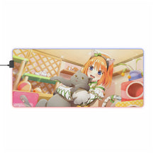 Load image into Gallery viewer, The Quintessential Quintuplets RGB LED Mouse Pad (Desk Mat)
