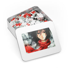 Load image into Gallery viewer, Attack of titan - Mikasa Jigsaw Puzzle
