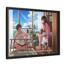 Load image into Gallery viewer, Taki and Mitsuha (Your Name) Canvas Framed Art Print
