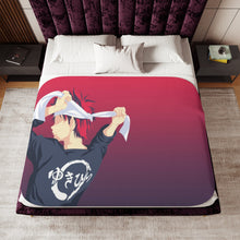 Load image into Gallery viewer, Food Wars: Shokugeki no Soma Sherpa Blanket
