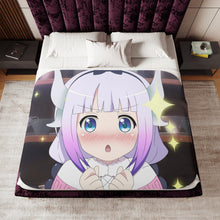 Load image into Gallery viewer, Miss Kobayashi&#39;s Dragon Maid Sherpa Blanket
